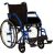 Self-propelled wheelchair with quick release wheels