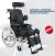 Multifunctional tilting high chair with self-propelled wheels
