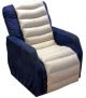 Long armchair cover in siliconed hollow fiber