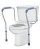 Universal toilet armrests