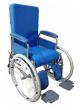 Wheelchair Padded Seat Large Front Wheels
