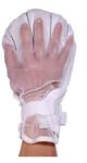 Anti-grip glove for catheters, dressings or cloths